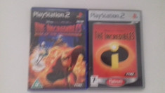 LOT 2 Jocuri ; The Incredibles - Rise of the underminer - PS2 [Second hand] foto