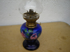 Lampa vecne din sticla foto