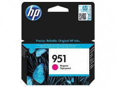 Cartus cerneala Original HP Magenta 951, compatibil OfficeJet Pro 251/276/8100/8600, 700pag &amp;quot;CN051AE&amp;quot; foto