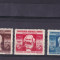 ROMANIA 1945 LP 173 CGM DANTELAT SERIE MNH