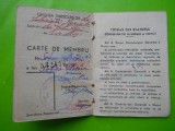 HOPCT CARNET DE MEMBRU SOFICA PLOCON FSM CONFEDERATIA GENERALA A MUNCII RPR -, Romania 1900 - 1950, Documente