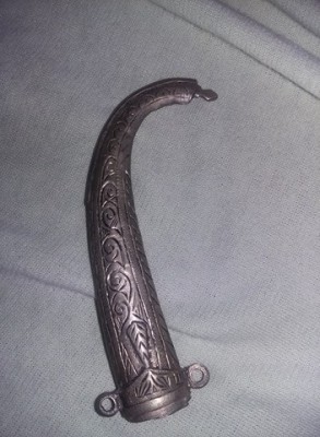 vand teaca argintata JUNGHER,HANGER,PUMNAL,Teaca argintata arma de panoplie,T.GR foto
