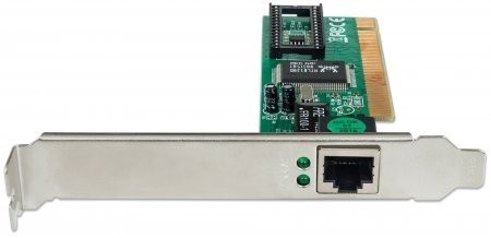 Placa de retea PCI Fast Ethernet 10/100Mbps, 32-bit, Manhattan "509510" Placa de retea PCI Fast Ethernet 10/100Mbps, 32-bit, Manhattan "509510"