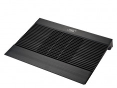 Stand notebook DeepCool 15.6&amp;quot; - 1* fan 140mm, 1* USB, plastic &amp;amp; aluminiu, black, &amp;quot;N8 MINI BLACK&amp;#039;&amp;#039; foto