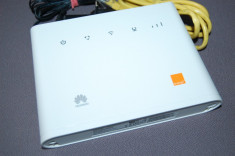 ROUTER 4G / LTE HUAWEI B310S-22 LTE Cat 4 DL 150/UL 50 Mbps codat in Orange ! foto