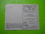 HOPCT CARNET DE MEMBRU MAXIM OCTAV UNIUNEA SINDICATELOR SALARIATILOR PUBLICI1947, Romania 1900 - 1950, Documente