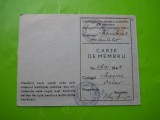 HOPCT CARNET DE MEMBRU MAXIM OCTAV UNIUNEA SINDICATELOR SALARIATILOR PUBLICI1947