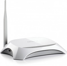 Router wireless 3G 150Mbps, compatibil UMTS/HSPA/EVDO USB modem, 3G/WAN failover, 2.4GHz, 802.11n/g/b, 1 antena detasabila foto