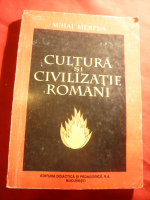 M.Merfea - Cultura si Civilizatia ROMANI ( tiganii) - Ed. Didactica 1998 foto