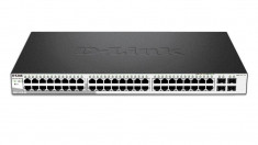 Switch SMART 48 porturi 10/100/1000M, 48 porturi Gigabit, 4 porturi SFP,... foto