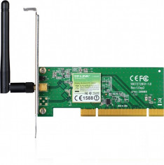 Placa Retea wireless PCI 150Mbps, Atheros chipset,1T1R, 2.4GHz, antena detasabila foto