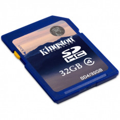 Secure Digital Card 32GB (Class 4) KINGSTON foto