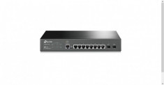 Switch L2 cu management 8 porturi 10/100/1000M, 2 sloturi SFP gigabit, TP-LINK &amp;quot;T2500G-10TS(TL-SG3210)&amp;quot; foto