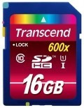 Secure Digital Card 16GB (Class 10) UHS-I, 600x TRANSCEND &amp;quot;TS16GSDHC10U1&amp;quot; foto