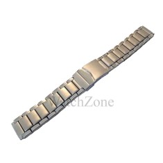 Bratara Ceas Otel Inoxidabil Argintiu cu Doua Nuante 18mm WZ1482