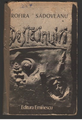 (C8009) DESTAINUIRI DE PROFIRA SADOVEANU foto