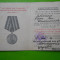 HOPCT BREVET MEDALIE URSS -KIRKA ION 1941-1945 VICTORIA IMPOTRIVA FASCISMULUI