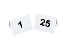 Set numere masa din plastic 1-25 foto
