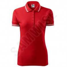 Tricou Polo Urban de Dama (Culoare: Rosu, Marime: L, Pentru: Femei) foto