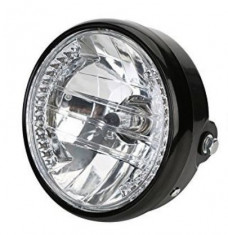 Far Rotund 180mm H4 + LED Moped Moto ATV Universala foto