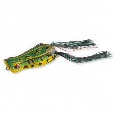 Naluca soft daiwa d-popper frog verde 6.5cm 14g foto