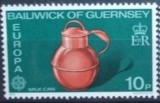 GUERNSEY 1976 &ndash; CERAMICA EUROPA CEPT, TIMBRU MNH, AK2, Nestampilat