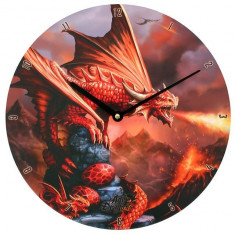 Ceas de perete Age of Dragons - Dragon de foc foto