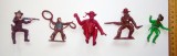 Cumpara ieftin LOT 10 FIGURINE INDIENI / COWBOY VINTAGE HONG KONG ...