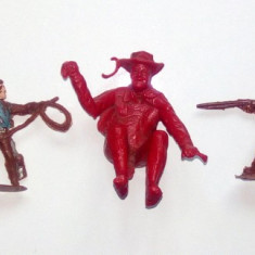 LOT 10 FIGURINE INDIENI / COWBOY VINTAGE HONG KONG ...