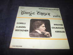 George Enescu - Historical Recordings _ vinyl,LP _ Electrecord(Romania) foto