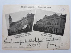 LUGOJ - 1899 - FRANCATURA DEOSEBITA - CALIGRAFIE FRUMOASA - MONOGRAM COLECTIONAR foto