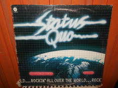 -Y- Status Quo ?? Rockin&amp;#039; All Over The World DISC VINIL LP foto