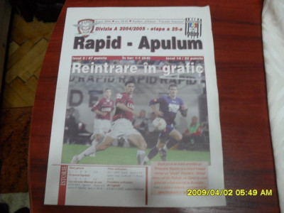 program Rapid - Apullum Alba I. foto