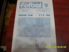 program Vagonul Arad - CFR Cluj