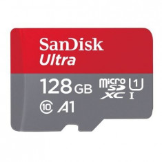 Card de memorie SanDisk Micro SD Ultra, 128GB, Class 10 , Full HD foto