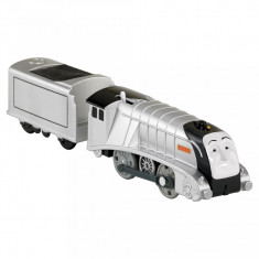 Trenulet Spencer Locomotiva Motorizata cu Vagon Thomas&amp;amp;Friends Track Master foto