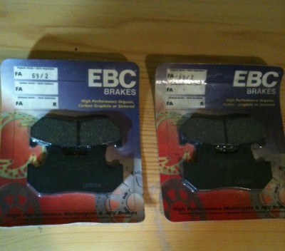 Placute Frana EBC- FA69/2 Honda CB CBX CX GL VF foto