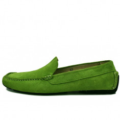 Mocasini barbatesti Green Ucu Dima , Cod : Mocasini B. 77-2017 Green (Culoare: Verde, Marime Incaltaminte: 43) foto