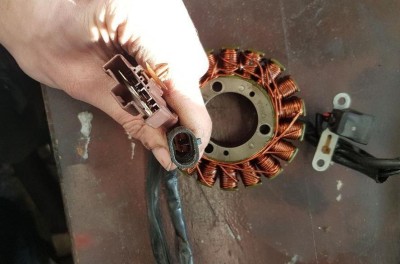 Stator Piaggio MP3 500 foto