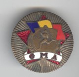 Sport - GMA - insigna numerotata, email - Superba - veche 1940 Romania