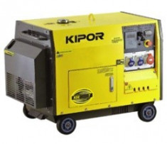 Generator insonorizat Kipor KDE 12000 TA foto