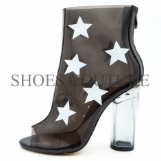 Botine Dama Black,Cod:17020-3 Black (Culoare: Negru, Marime Incaltaminte: 40) foto