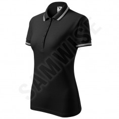 Tricou Polo Urban de Dama (Culoare: Negru, Marime: XL, Pentru: Femei) foto