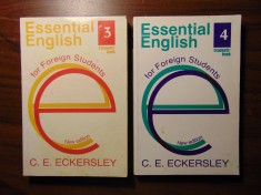 Essential English for Foreign Students, vol 3, 4 - C.E.Eckersley (1998) foto