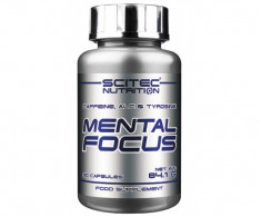 Mental Focus - Formula pentru stimularea performantei fizice si mentale, 90 capsule foto