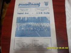 program Vagonul Arad - CSM Resita foto