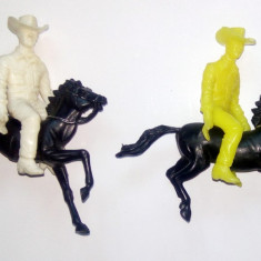 LOT 2 FIGURINE COWBOY / CAI VINTAGE HONG KONG ...DIMENSIUNE MARE