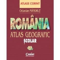 ATLAS GEOGRAFIC ROMANIA NOU foto