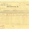 Z407 DOCUMENT VECHI-RECEPISA SCOALA COMERCIALA ELEMENTARA DE BAIETI, BRAILA 1935