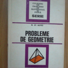 e3 Probleme De Geometrie - M. St. Botez